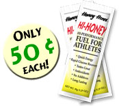 Hi-Honey Healthy Fundraising Energy gels.  Healthy snacks at a fair price