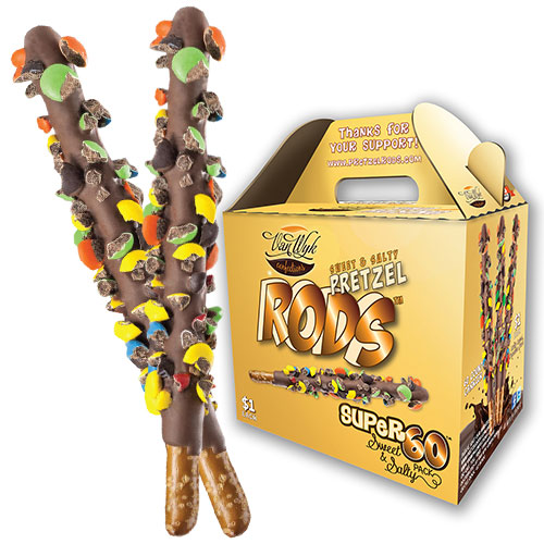 Pretzel Rods Hottest Healthy Snacks Fundraising  Program